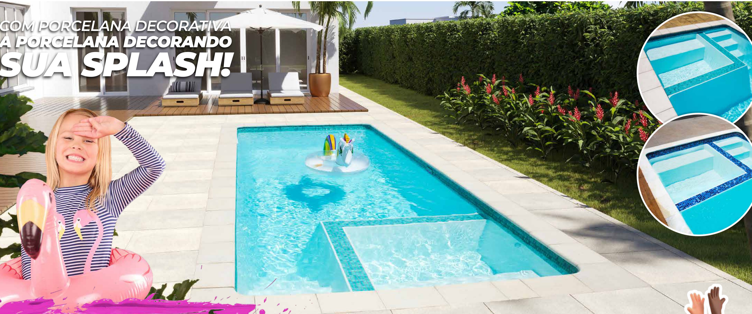 Piscina Splash Bonaire - foto do catalogo oficial